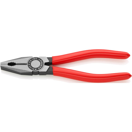 Alicate universal Knipex 03 01 180 (rojo)