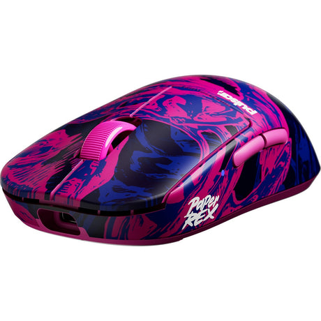 Pulsar x2 v3 mini ratón inalámbrico para juegos - edición prx (lila, 32000 ppp)