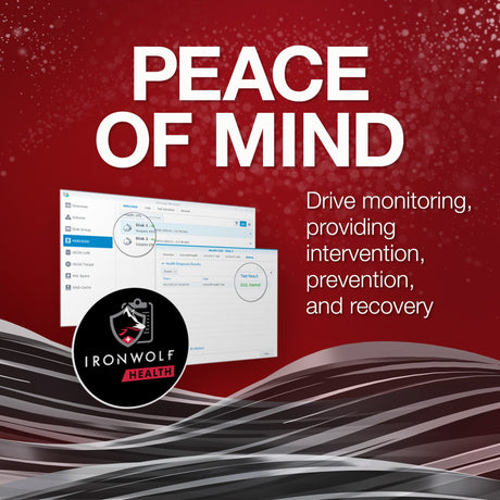 Disco duro Seagate ironwolf de 8 TB (SATA 600, 24 7)