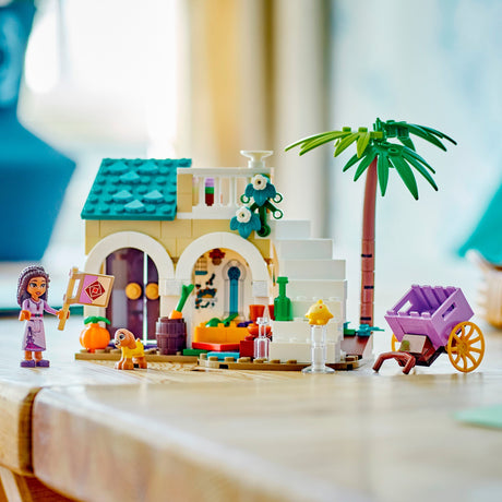 Lego Disney Wish Asha en la ciudad Set de deseos de muñecas Rosas - 43223