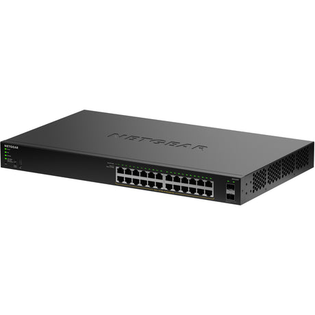 Conmutador Netgear gs324tpv2 (negro, presupuesto poe de 190w)