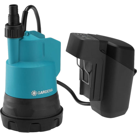 Productos gardena bomba sumergible a batería 2000 2 transparente 18v p4a solo
