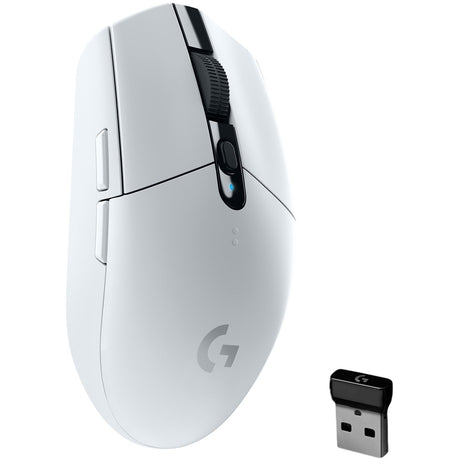 Ratón inalámbrico para juegos Logitech g305 lightspeed (blanco, 200 – 12 000 ppp)