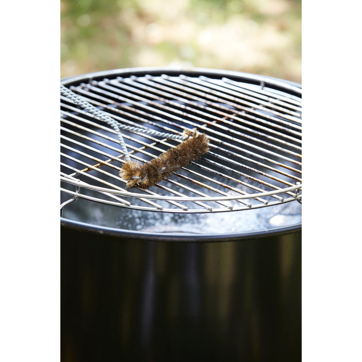 Cepillo espiral largo Barbecook negro (negro)
