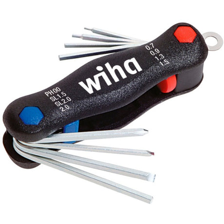 Wiha mini pocketstar multiherramienta (negro, 8 piezas)
