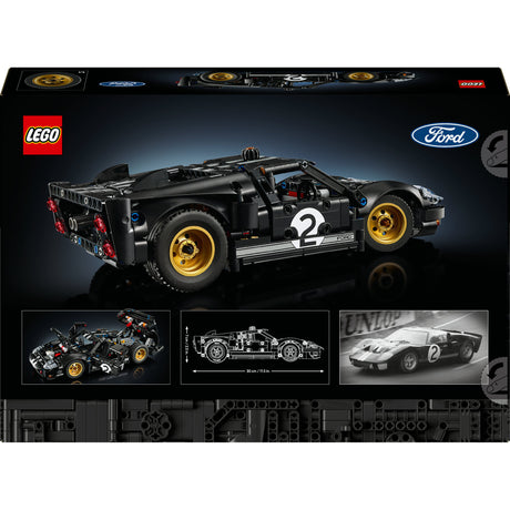 Lego technic 42223 1966 ford gt40 mkii coche de carreras