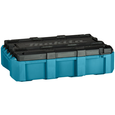 Caja de herramientas Makita Maktrak mediana (azul negro)