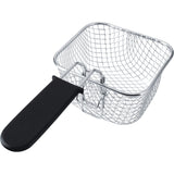 Steba df95f - mini freidora para fondue (acero inoxidable negro, 1,25 litros)