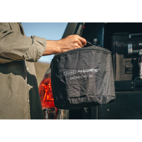 Barbacoa de gas cadac safari chef 30 lp deluxe (ø 30 cm)