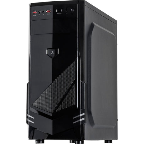 Carcasa midi tower inter-tech b-30 (negro | 2x USB-A)