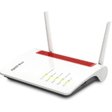 ¡Fritz! box 6850 lte enrutador wlan lte internacional (blanco rojo, 4g (lte), 3g 3g+ (umts hspa+), wi-fi de malla)