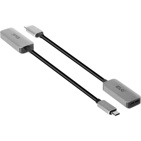 Club 3D USB Tipo C - Adaptador activo DP1.4 (Gris)