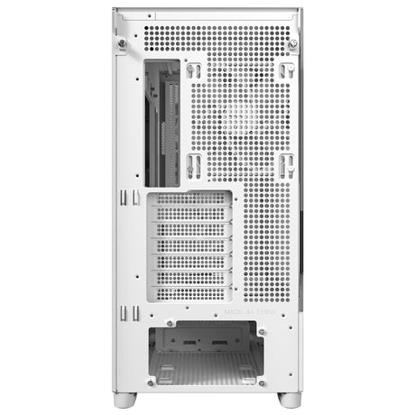 Carcasa de torre midi Antec flux (blanca | 2x USB-A | 1x USB-C | vidrio templado)