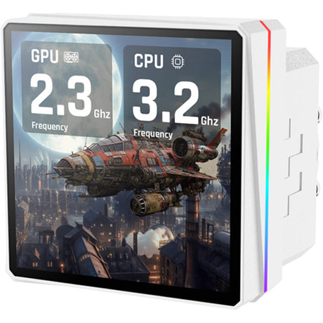 Thermaltake TH360 V3 Ultra ARGB Sync AIO Enfriador líquido - Refrigeración por agua Edición Nieve (Blanco)