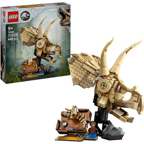 Lego Jurassic World Fósiles de dinosaurios: Cráneo de Triceratops - 76969
