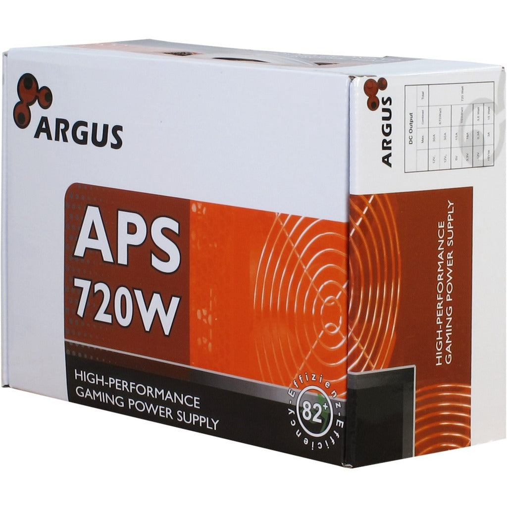 Inter-tech argus aps-720 fuente de alimentación de 720 vatios (negro, 2x pcie)
