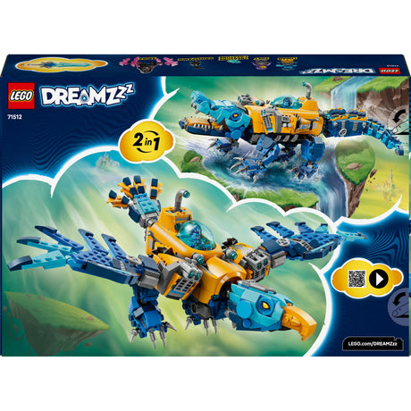 Lego dreamzzz 71512 submarino cocodrilo