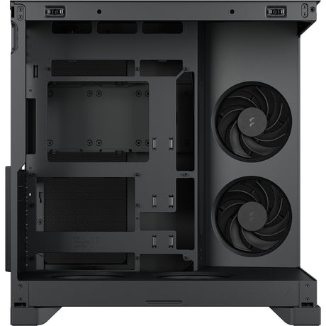 Carcasa de torre midi Fractal design pop 2 vision (negro | 1x USB-A | 1x USB-C | vidrio templado)