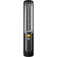Linterna LED Brennerstuhl con batería, lámpara de mano con dinamo, para cargar (con 6 LED SMD brillantes y 9 horas de duración de luz)