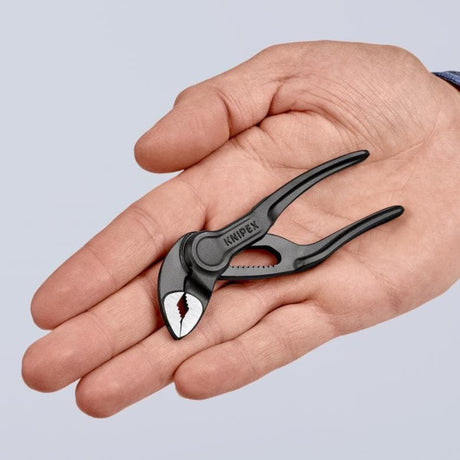 Knipex cobra xs - llave para tubos ajustable - 100 mm - compacta - cabeza delgada