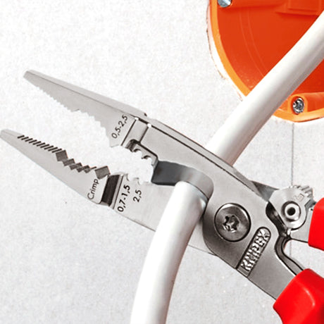 Alicates para instalaciones eléctricas Knipex vde 1396200