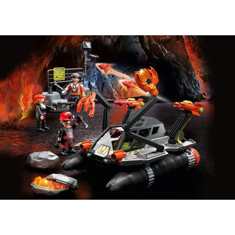 Playmobil dino rise - cometa corp. Juguetes de construcción taladro de demolición (70927)