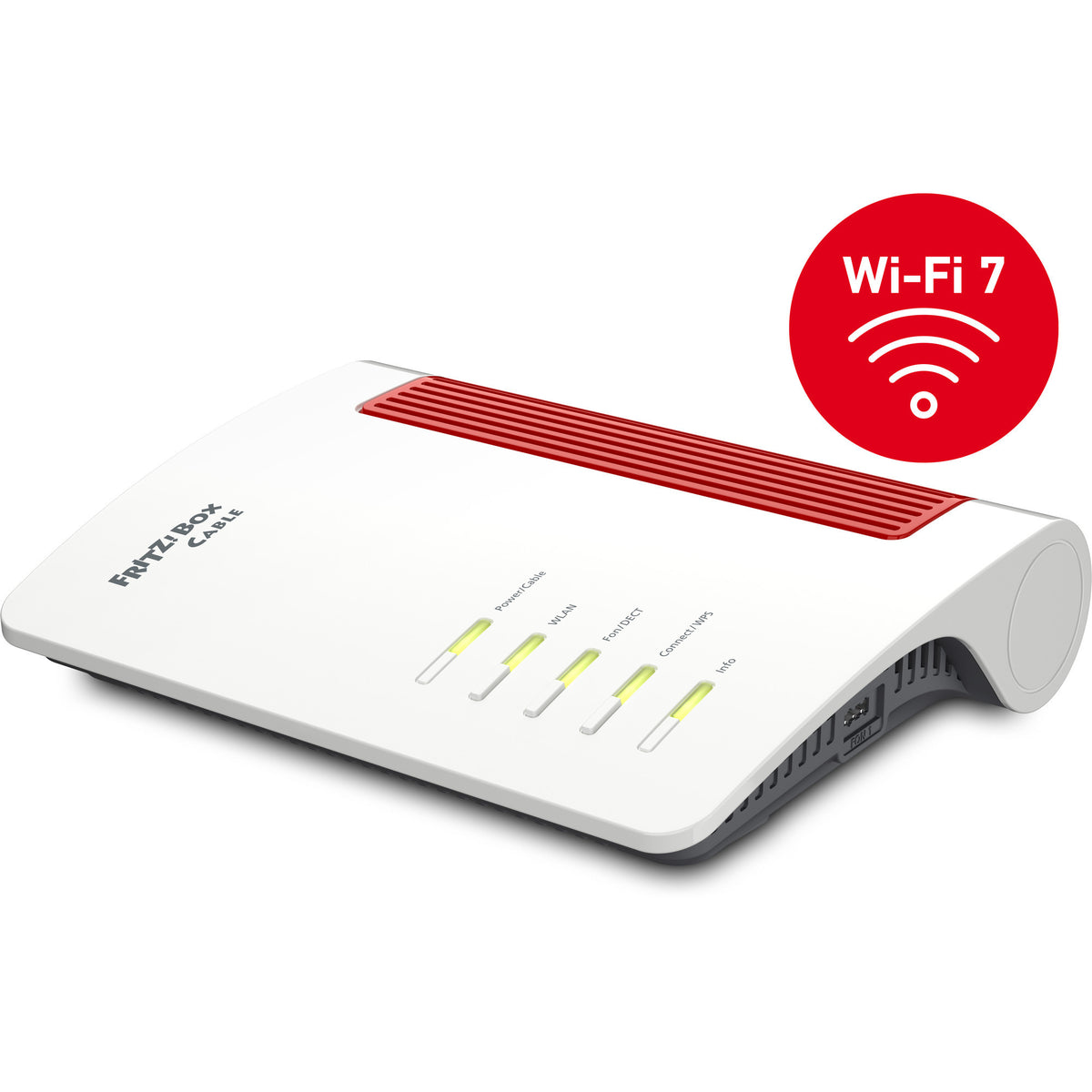 ¡Fritz! Enrutador internacional Box 6670 Cable Edition (blanco rojo)