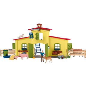 Schleich Farm World: gran figura de juego amarilla y estable