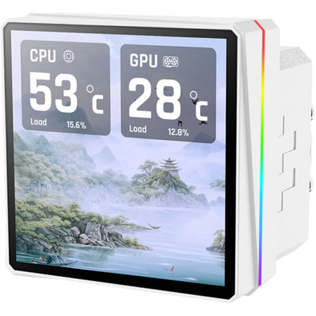 Thermaltake TH360 V3 Ultra ARGB Sync AIO Enfriador líquido - Refrigeración por agua Edición Nieve (Blanco)