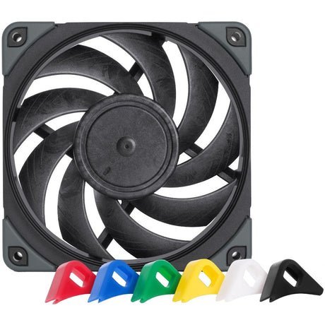 Noctua nf-a12x25 pwm chromax.black.swap ventilador de caja (negro, 120 x 120 x 25 mm)