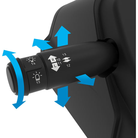 Conjunto de simulador de sistema de control de vehículos agrícolas Hori (negro)