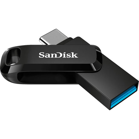 Unidad USB Sandisk ultra dual go de 128 GB (negro, USB-A 3.2 (5 GBit s), USB-C 3.2 (5 GBit s))