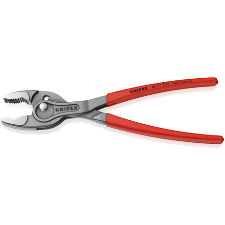 Alicate Knipex twingrip, agarre frontal y lateral (rojo)