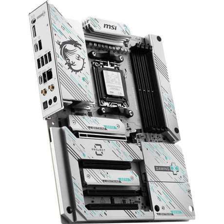 Placa base MSI B850 Gaming Plus WiFi PZ Socket AM5 (RAID, 5G LAN, WiFi 7, Bluetooth 5.4, Sonido, ATX)