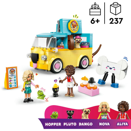 Lego friends 42678 furgoneta con accesorios de animales