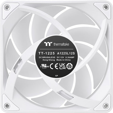 Thermaltake ct120 ex argb sync ventilador de refrigeración para pc nieve (paquete de 3 ventiladores) ventiladores de caja (blanco, 3 piezas, 120 x 120 x 25 mm, pwm)