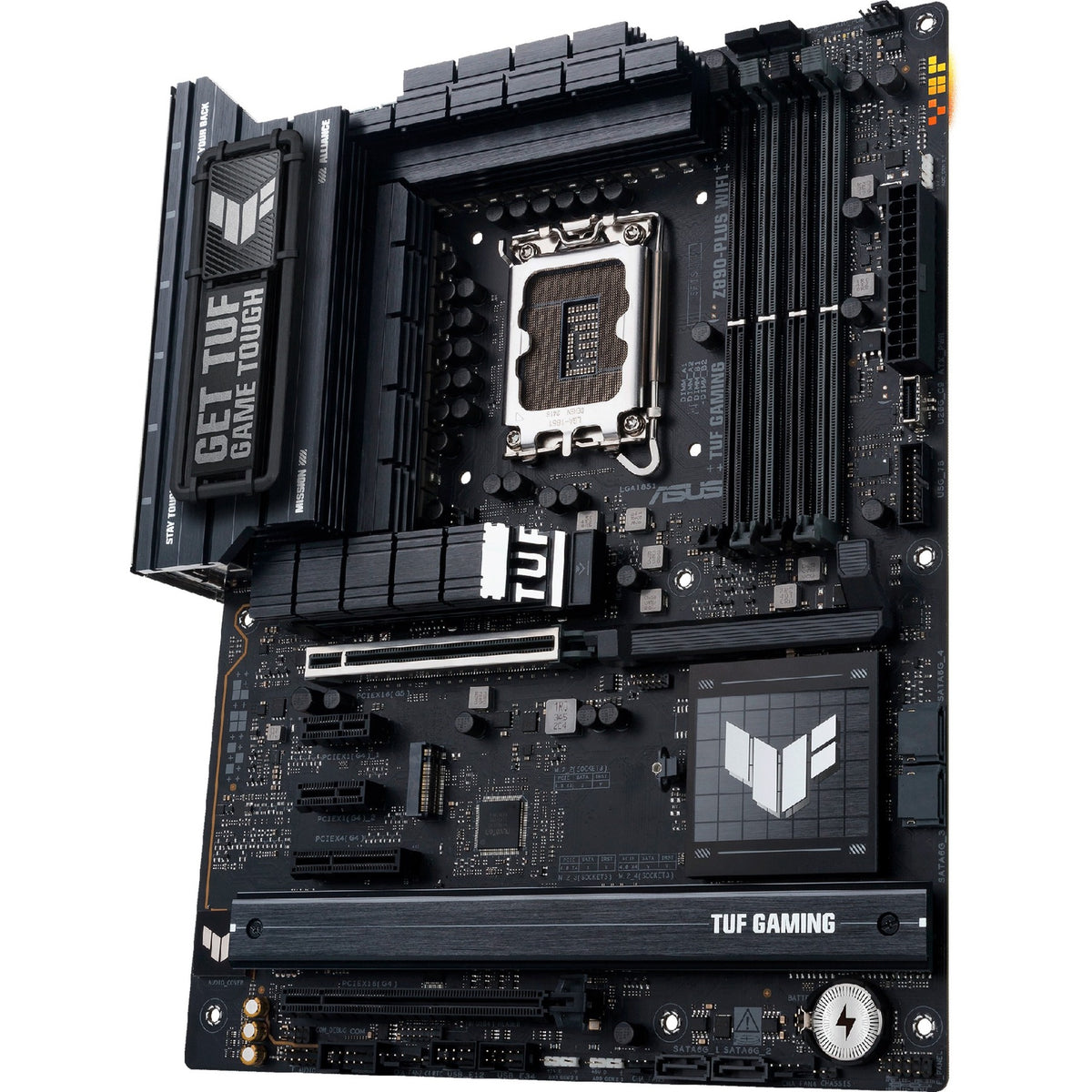 Placa base Asus Tuf Gaming Z890-Plus WiFi Socket 1851 (RAID, 2.5GB-LAN, WiFi 7, BT, Sonido, ATX)
