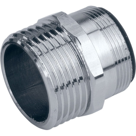 Adaptador de tornillo Gardena para grifo de chorro suave y brillante (plateado, 18209-20)