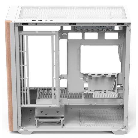 Carcasa mini torre Aerocool b301a (blanca | 1x USB-A | 1x USB-C | RGB)