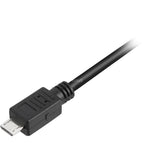Sharkoon USB-A 2.0 > cable micro USB-B (negro, 0,5 metros)