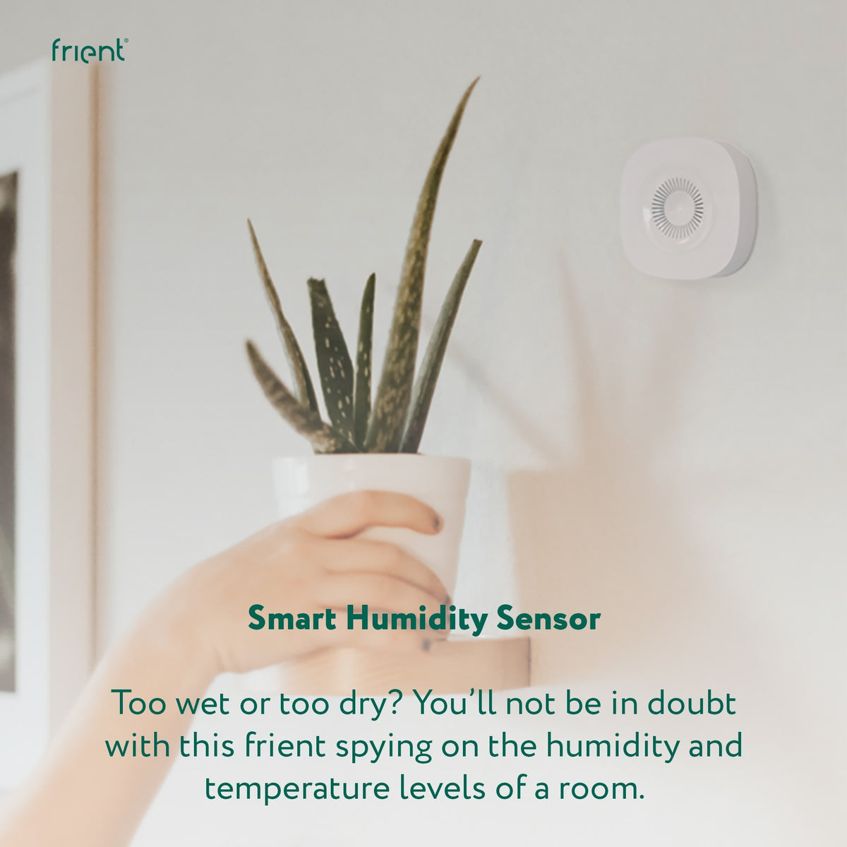 Sensor de humedad Ty frient smart (blanco, zigbee 3.0)