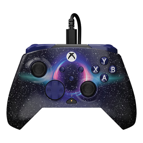 Mando con cable avanzado Turtle Beach Rematch (Dark Cosmos, Xbox Series X|S, Xbox One, PC)