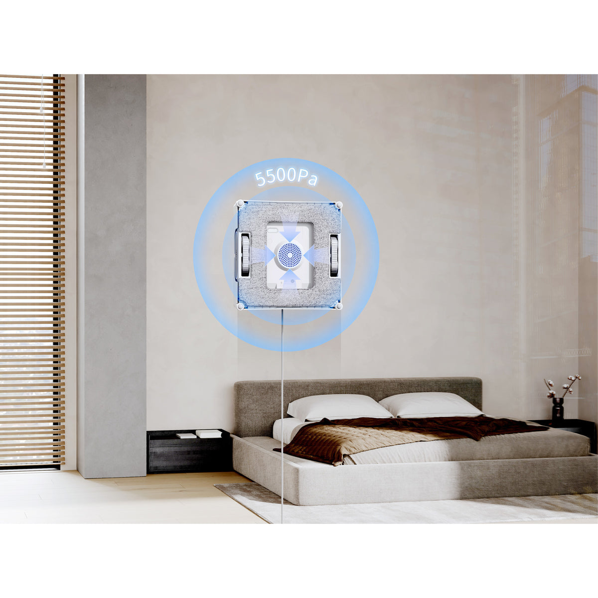 Limpiacristales ecovacs winbot w2 pro (blanco)
