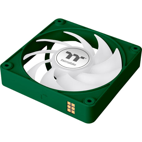 Thermaltake ct120 ex argb sync ventilador de refrigeración para pc racing verde (paquete de 3 ventiladores) ventiladores de caja (verde, 3 piezas, 120 x 120 x 25 mm, pwm)