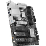 Placa base MSI Pro B860-P Socket 1851 (plateada, RAID, 5GB-LAN, Sonido, ATX)
