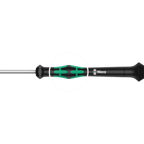 Juego de microdestornilladores Wera kraftform 12sb1 (negro verde, para aparatos eléctricos)