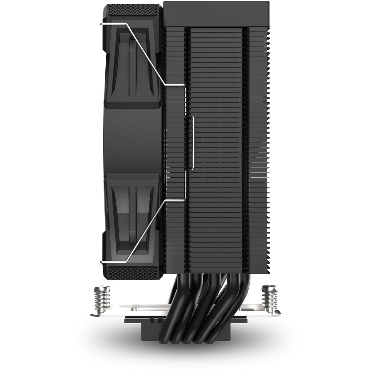 Enfriador de CPU Sharkoon a50 (negro, conector de ventilador PWM de 4 pines)