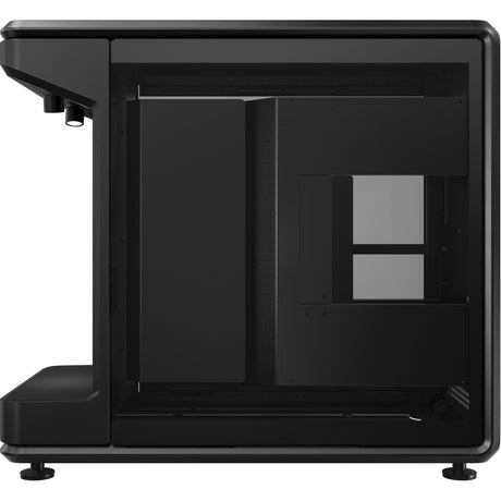 Cooler master masterframe carcasa de torre midi LCD de 360 etapas (negro | 2x USB-A | 1x USB-C | vidrio templado)