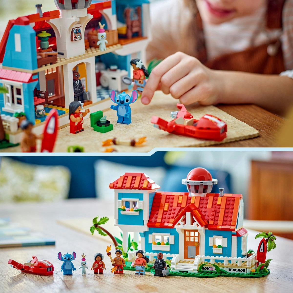 Lego® Disney Casa de Playa de Lilo y Stitch - 43268