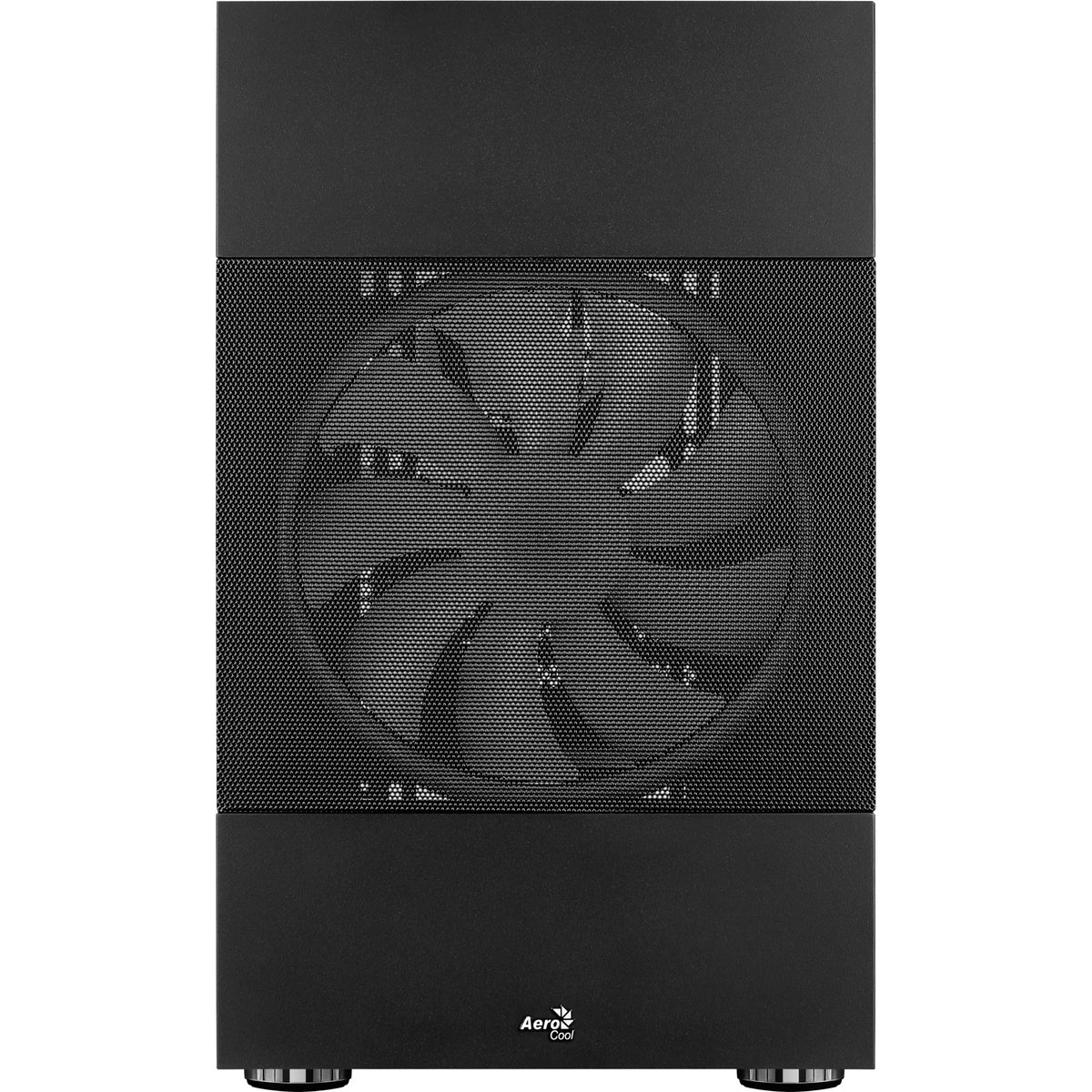 Carcasa mini torre Aerocool atomic v2 (negro | 2x USB-A | ventana)